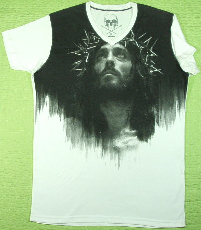 キリストのTシャツ　ジーザスＴシャツ　キリスト＆マリア様のTシャツ
