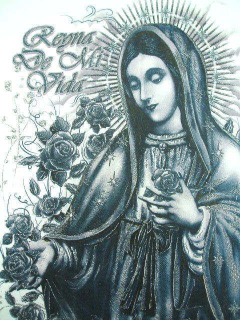 マリア様ｔシャツ 聖母マリアのｔシャツ メキシコ グアダルーペマリアｔシャツ
