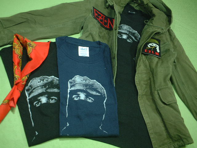 マルコス＆サパティスタのＴシャツ雑貨、EZLNのTシャツ、サパティスタ民族解放軍のTシャツ