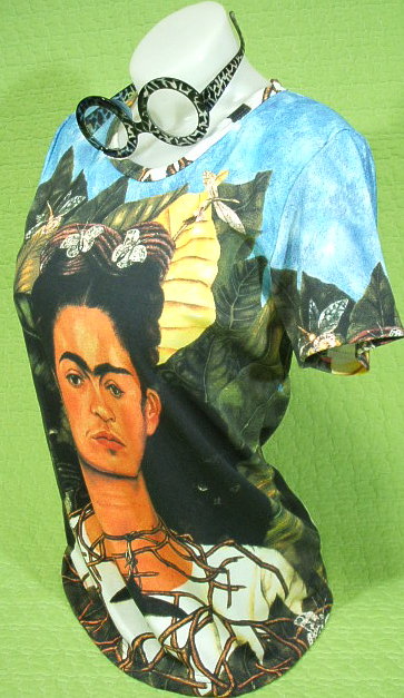 �t���[�_�J�[���̂s�V���c�@Frida Kahlo T-shirt�@�t���[�_�s�V���c