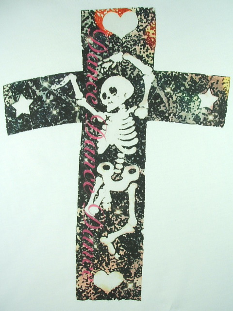 メキシコ髑髏Ｔシャツ　ドクロＴシャツ　十字架Ｔシャツ　クロスＴシャツ　ビエンビビール　ダンスダンスダンスＴシャツ