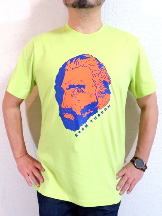 van Gogh ゴッホのTシャツ　ゴッホの自画像のTシャツ　ポップアートTシャツ　画家のTシャツ